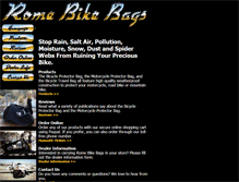 Tablet Screenshot of bikebags.com